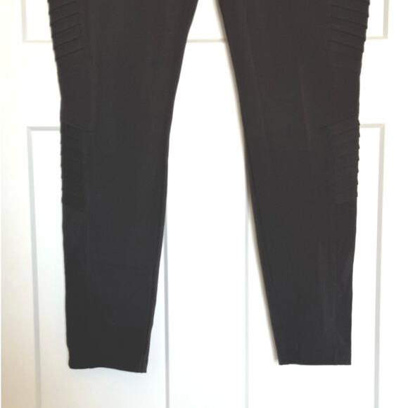 Athleta Black Delancey Moto Leggings Womens Size Small in Black - Picture 5 of 11